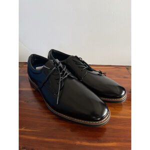 Nunn Bush Kore Pro Black Leather Oxford Dress Shoes Men 10.5 M New
